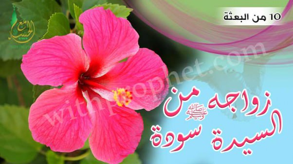 زواج رسول الله صلى الله عليه وسلم من السيدة سودة بنت زمعة سنة 10 من البعثة