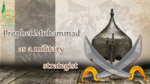 Prophet Muhammed (peace be upon him) planning military operations