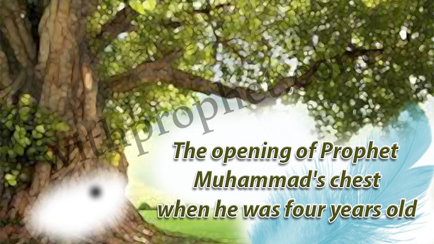 The splitting of Prophet Muhammed’s chest